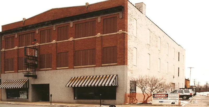 Exterior of the Bellweather building at 510 College Ave in downtown Racine